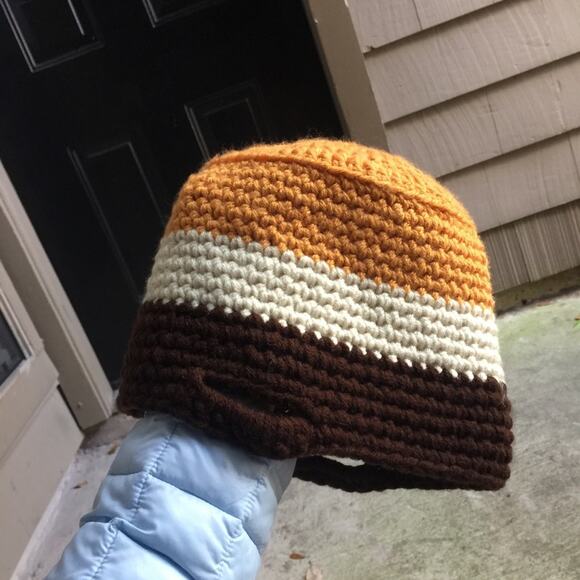 Handmade Chunky Combo Hat.--BA6 - Picture 5 of 8